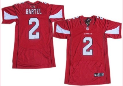 Nike Arizona Cardinals #2 Richard Bartel Red Elite Jersey 