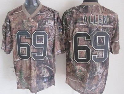 Nike Minnesota Vikings #69 Jared Allen Realtree Camo Elite Jersey