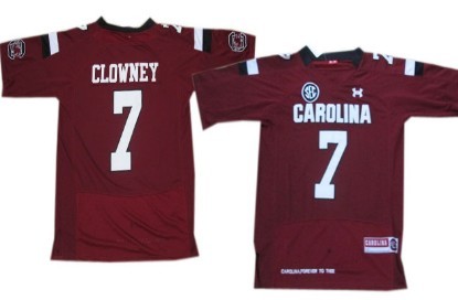 South Carolina Gamecocks #7 Jadeveon Clowney 2013 Red Kids Jersey 