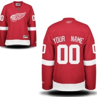 Womens Detroit Red Wings Customized 2012 Winter Classci Red Jersey 