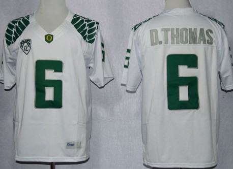 Oregon Ducks #6 DeAnthony Thomas 2013 White Limited Jersey 