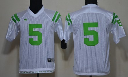 Norte Dame Fighting Irish #5 Everett Golson Under The Lights White Kids Jersey 