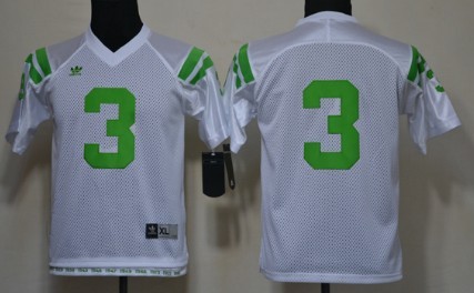 Notre Dame Fighting Irish #3 Joe Montana Under The Lights White Kids Jersey 