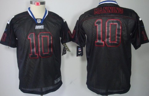 Nike Washington Redskins #10 Robert Griffin III Lights Out Black Kids Jersey 