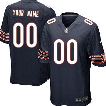 Kids' Nike Chicago Bears Customized Blue Game Jersey 