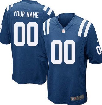 Kids' Nike Indianapolis Colts Customized Blue Limited Jersey