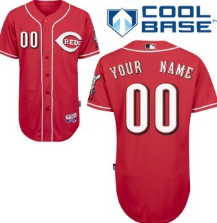 Kids' Cincinnati Reds Customized Red Jersey 