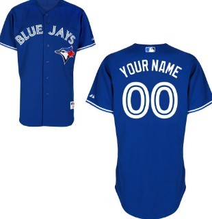 Kids' Toronto Blue Jays Customized Blue Jersey 