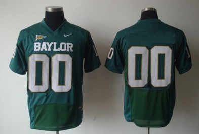 Men's Baylor Bears Customized Green Jersey 