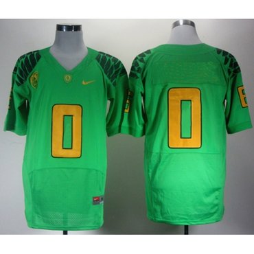 Kids' Oregon Ducks Customized Green Elite Jersey 