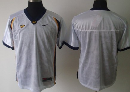 Men's California Golden Bears Customized White Jersey 