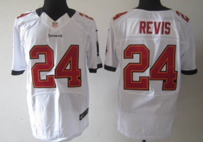 Nike Tampa Bay Buccaneers #24 Darrelle Revis White Elite Jersey