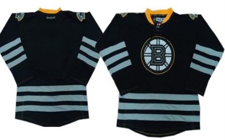 Boston Bruins Blank Black Ice Jersey