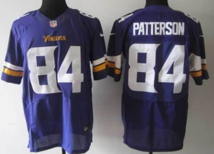 Nike Minnesota Vikings #84 Cordarrelle Patterson 2013 Purple Elite Jersey