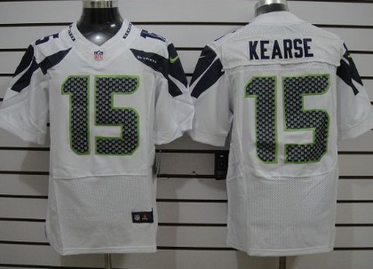 Nike Seattle Seahawks #15 Jermaine Kearse White Elite Jersey 