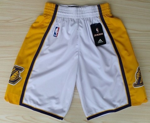 Los Angeles Lakers White Short