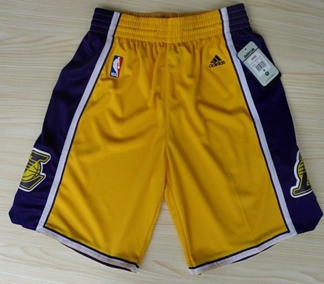 Los Angeles Lakers Yellow Short