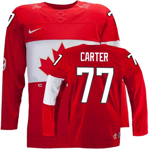 2014 Olympics Canada #77 Jeff Carter Red Jersey 