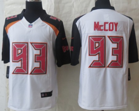 Nike Tampa Bay Buccaneers #93 Gerald McCoy 2014 White Limited Jersey 