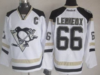 Pittsburgh Penguins #66 Mario Lemieux 2014 Stadium Series White Jersey 