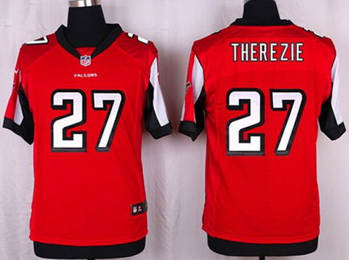 Men's Atlanta Falcons #27 Robenson Therezie Red Team Color NFL Nike Elite Jersey