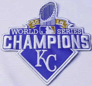 Kansas City Royals 2015 World Series Champions Patch