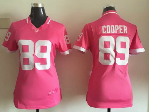 Women's Oakland Raiders #89 Amari Cooper Pink Bubble Gum 2015 NFL Jersey