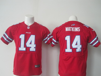 Youth Buffalo Bills #14 Sammy Watkins Red 2015 NFL Nike Game Jersey