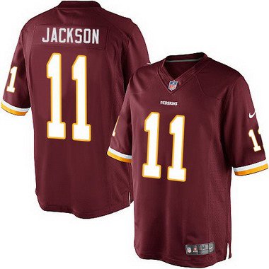 Youth Washington Redskins #11 DeSean Jackson Burgundy Red Team Color NFL Nike Game Jersey