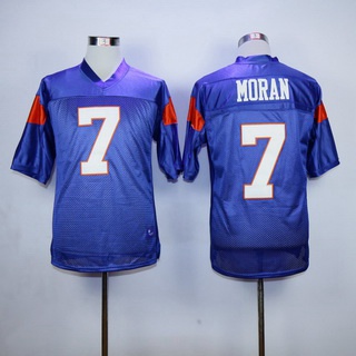 Men's The Movie Blue Mountain State #7 Alex Moran Purple Football Jersey