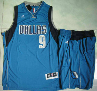 Dallas Mavericks #9 Rajon Rondo Revolution 30 Swingman 2014 New Light Blue Jersey Short Suits