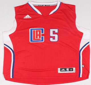 Los Angeles Clippers #5 Josh Smith Revolution 30 Swingman 2015 New Red Jersey