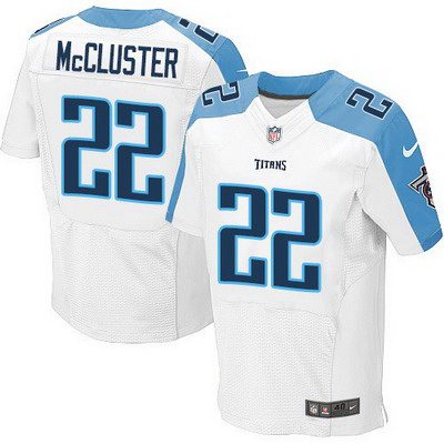 Tennessee Titans #22 Dexter McCluster White Road NFL Nike Elite Jersey