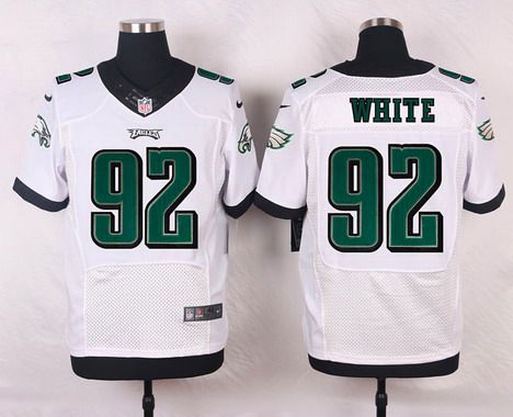 Philadelphia Eagles #92 Reggie White White Retired Player NFL Nike Elite Jersey