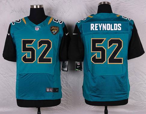 Men's Jacksonville Jaguars #52 LaRoy Reynolds Teal Green Alternate NFL Nike Elite Jersey