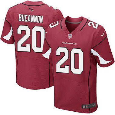 Men's Arizona Cardinals #20 Deone Bucannon Red Team Color NFL Nike Elite Jersey