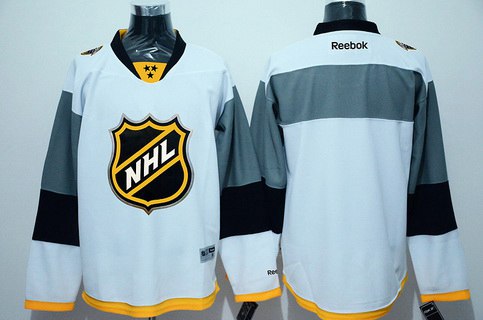 Men's NHL 2016 All-Star Blank White Jersey