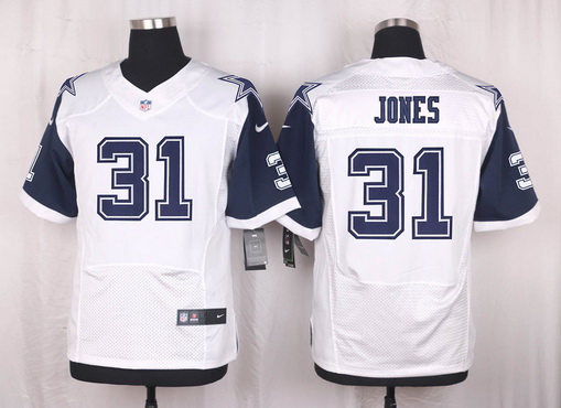 Men's Dallas Cowboys #31 Byron Jones Nike White Color Rush 2015 NFL Elite Jersey