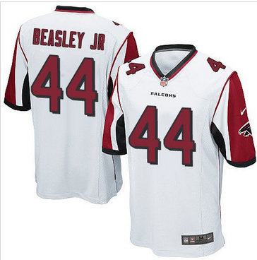 Youth Nike Falcons #44 Vic Beasley Jr White Stitched NFL Elite Jersey