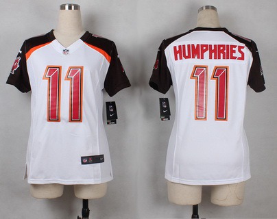 Women's Tampa Bay Buccaneers #11 Adam Humphries White Road NFL Nike Game Jersey