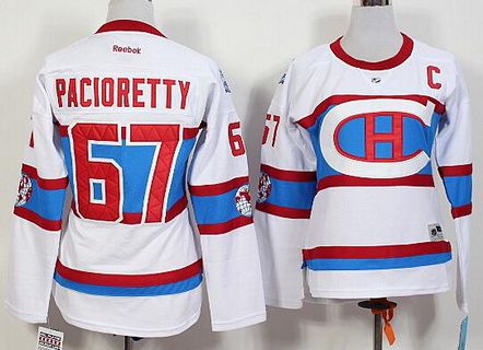 Women's Montreal Canadiens #67 Max Pacioretty Reebok White 2016 Winter Classic Premier Jersey