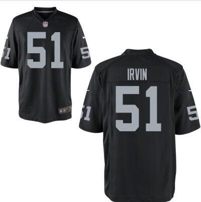 Men's Oakland Raiders #51 Black Team Color 2015 NFL Nike Elite Jersey