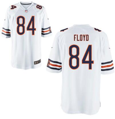 Youth Chicago Bears #84 Leonard Floyd Nike White 2016 Draft Pick Game Jersey