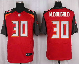 Men's Tampa Bay Buccaneers #30 Bradley McDougald Red Team Color NFL Nike Elite Jersey