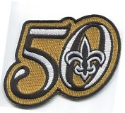 New Orleans Saints 50th Anniversary Patch