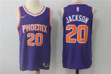 Men's Phoenix Suns #20 Josh Jackson New Purple 2017-2018 Nike Swingman Stitched NBA Jersey