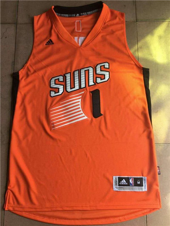 Men's Phoenix Suns adidas Booker Replica Jersey - Orange