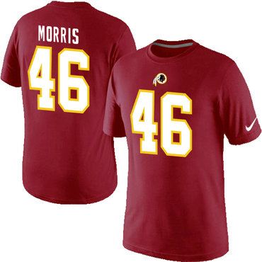 Nike Washington Redskins 46 Alfred Morris Pride Name & Number T-Shirt Red