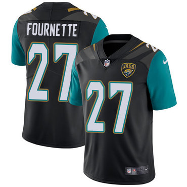 Nike Jacksonville Jaguars #27 Leonard Fournette Black Alternate Men's Stitched NFL Vapor Untouchable Limited Jersey