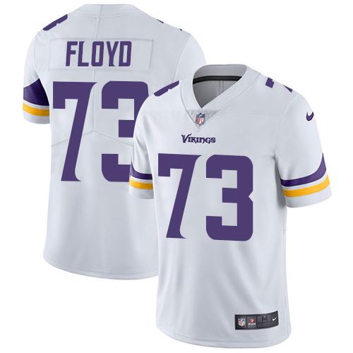 Nike Minnesota Vikings #73 Sharrif Floyd White Men's Stitched NFL Vapor Untouchable Limited Jersey